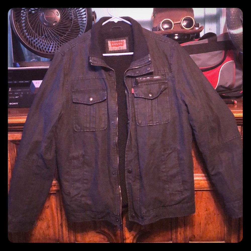 Warm Insulated Levi Jacket